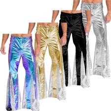 Herren metallic schlaghosen gebraucht kaufen  Bremen