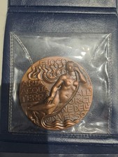 Medaglia commemorazione bronzo usato  Venegono Superiore