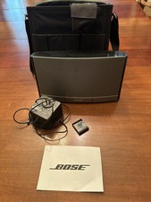 Sistema de música digital portátil Bose SoundDock com fonte de alimentação, Bluetooth e bolsa comprar usado  Enviando para Brazil
