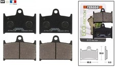 Jeu plaquettes frein d'occasion  Saint-Dizier