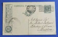 1919 intero postale usato  Solopaca