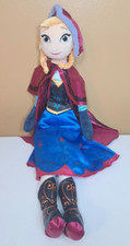 Usado, Boneca de pelúcia Disney Frozen Anna grande 24" polegadas com capa grande brinquedo de pelúcia comprar usado  Enviando para Brazil