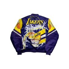 Jaqueta Vintage Lakers Power Los Angeles Lakers Fanimation Chalk Line comprar usado  Enviando para Brazil