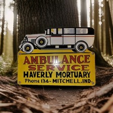 Vintage haverly mortuary for sale  Crandall