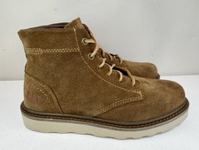 Botas masculinas Caterpillar tamanho 8 CAT camurça tornozelo roupa de trabalho P725201 comprar usado  Enviando para Brazil