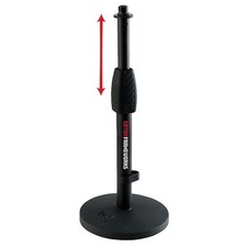 Suporte de microfone de mesa Gator Frameworks com base redonda e embreagem de torção, GFW-MIC-0601 comprar usado  Enviando para Brazil