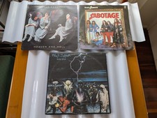 Black Sabbath LPS X 3 Heaven And Hell Sabotage & Live Evil Ozzy Osbourne Record comprar usado  Enviando para Brazil