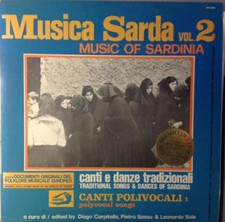 Vinile musica sarda usato  Cortona