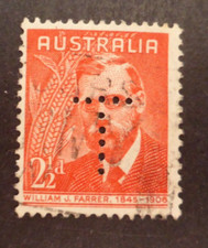 Austrália 1948 William Farrer - Agrônomo (usado) Tasmanian Perfin comprar usado  Enviando para Brazil