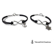 Coppia bracciali infinito usato  Villaricca