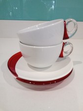 Guzzini cups saucers for sale  PEACEHAVEN