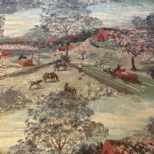 Vintage barkcloth fabric for sale  Eldon