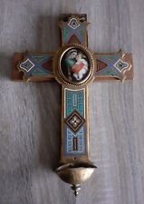 Croix crucifix bénitier d'occasion  Lumbres