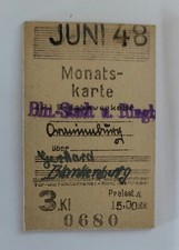 Monatskarte juni 1948 gebraucht kaufen  Hünfelden