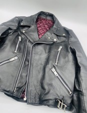 Vintage leather black for sale  LEICESTER