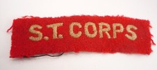 Corps cloth shoulder for sale  LEAMINGTON SPA