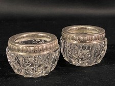 Paire salerons cristal d'occasion  Bourges