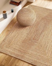 Rectangle natural jute for sale  KNUTSFORD
