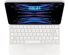 Używany, Oryginalna klawiatura Apple iPad Pro Magic biała 11'' francuska A2261 na sprzedaż  PL
