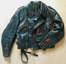 Blouson noir cuir d'occasion  La Rochelle