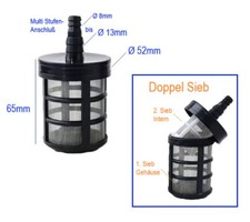 Doppel filter ansaugkorb gebraucht kaufen  Reutlingen