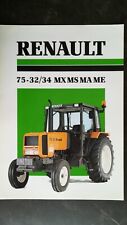 Brochure tracteur renault d'occasion  Carvin