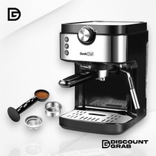 (SELADO) Máquina de fazer café expresso e cappuccino Geek Chef Gcf20a estilo comercial comprar usado  Enviando para Brazil