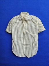 CAMISA VINTAGE BARBIE KEN SUMMER JOB 1433 VHTF BRANCA OLIVA PIN LISTRADA comprar usado  Enviando para Brazil