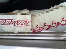 White cotton embroidered for sale  Rye