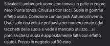 Stivaletti uomo scarpe usato  Sondrio