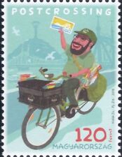 Hungria 2018 "Postcrossing"/Postman/Ciclismo/Bicicleta/Bicicleta/Transporte 1v (hx1071), usado comprar usado  Enviando para Brazil