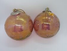 Pair vintage kugel for sale  GODALMING