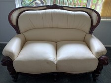 Italian leather seater for sale  BISHOP'S STORTFORD
