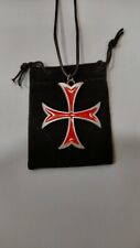 Pendentif templier croix d'occasion  France