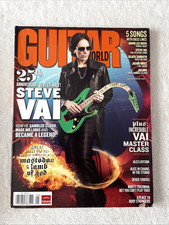Guitar World Magazine: 25th Anniversary of Flex-able With Steve Vai Master Class, usado comprar usado Guitar World Magazine: 25th Anniversary of Flex-able With Steve Vai Master Class, usado comprar usado  Enviando para Brazil