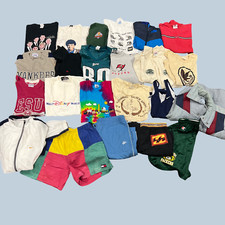 Vintage Anos 80 90 Camisas Adultas Camisas Jaquetas e Shorts Atacado Lote a Granel 24 Peças comprar usado  Enviando para Brazil