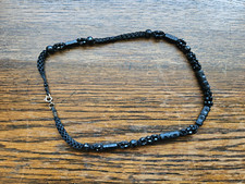Whitby jet necklace for sale  MORPETH