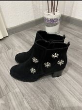 Elegante stiefeletten schwarz gebraucht kaufen  Göttingen