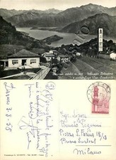 Cartolina dizzasco panorama usato  Milano