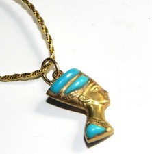 Nofretete anhänger gold gebraucht kaufen  Erlangen
