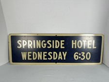 Vintage metal hotel for sale  Ontario