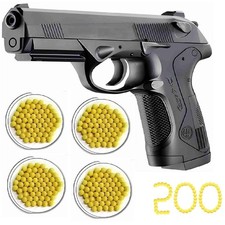 Pacote com 1 pistola de mão para crianças com 8 recargas redondas e 6 mm plástico Bb comprar usado  Enviando para Brazil