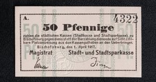 Stpreußen notgeld bischofsbur gebraucht kaufen  Beeskow