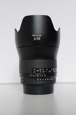 Zeiss milvus 35mm for sale  NEWCASTLE UPON TYNE