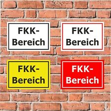 Schild fkk bereich gebraucht kaufen  Heidenrod