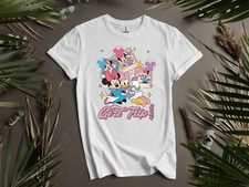 Camiseta com capuz Disney Minnie Mouse e margarida menina pato masculina feminina unissex AD506 comprar usado  Enviando para Brazil