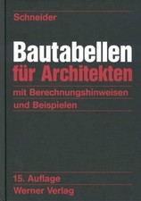 Bautabellen architekten berech gebraucht kaufen  Stuttgart