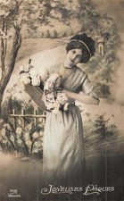 Paques femme perles d'occasion  Vasles