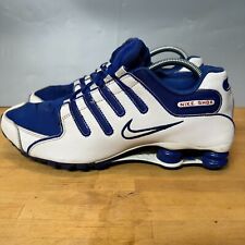 Tênis de corrida Nike Shox NZ azul royal branco masculino 378341-404 tamanho 11 comprar usado  Enviando para Brazil