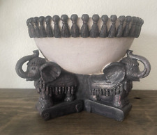 Elephant bowl decor for sale  Deland